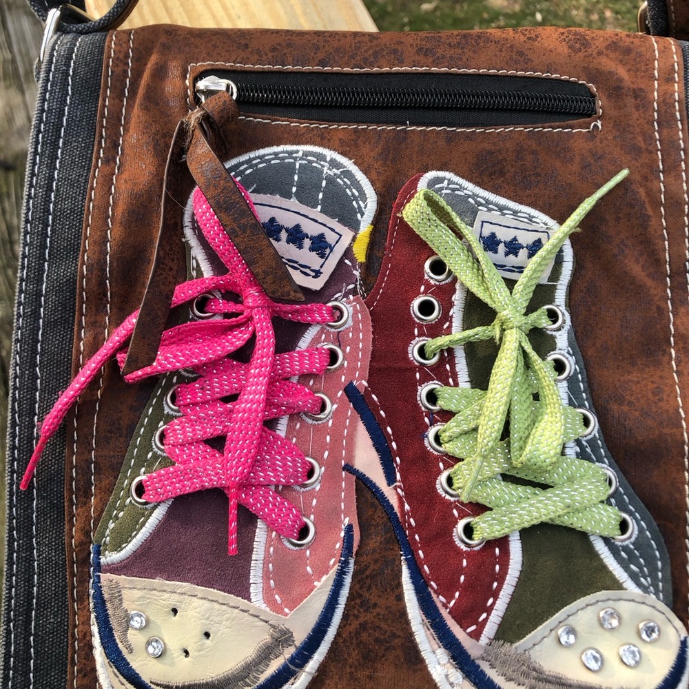 Y2K Trendy Sneaker Design Shoulder Bag